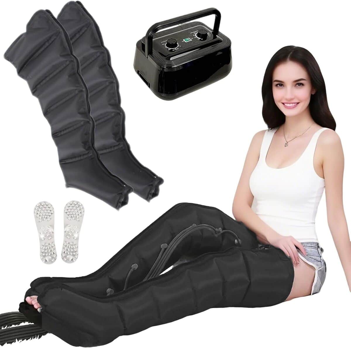 Test : bottes pressothérapie Zhnandamai XXL, massage jambes et circulation sanguine