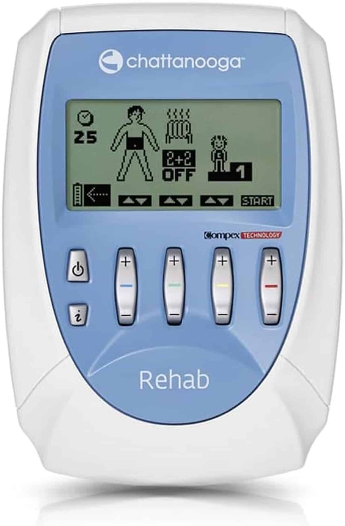 Test du Compex Rehab : électrostimulateur professionnel 4 canaux