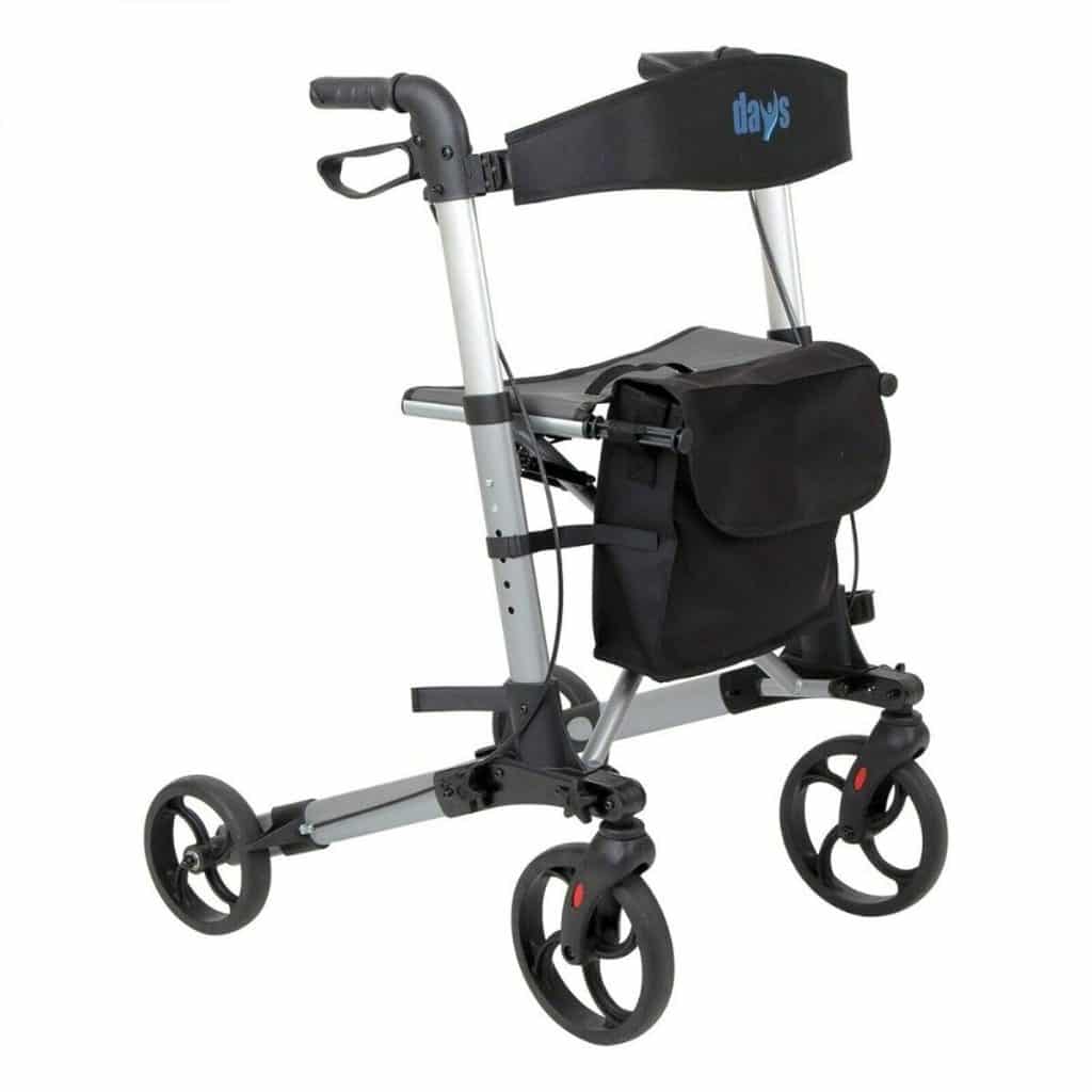 Test du rollator pliant quatre roues Days Deluxe : mobilité et confort