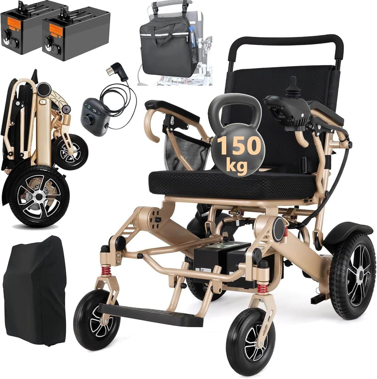 Test : fauteuils roulants pliables Weyral 12AH, robustesse et autonomie