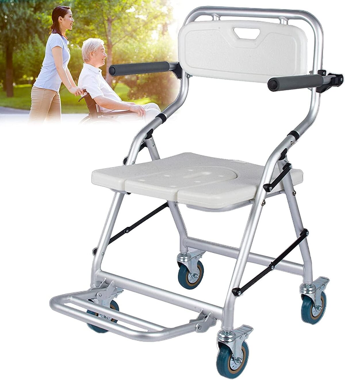 Test tabouret de douche pliable Evangile pour personnes à mobilité réduite