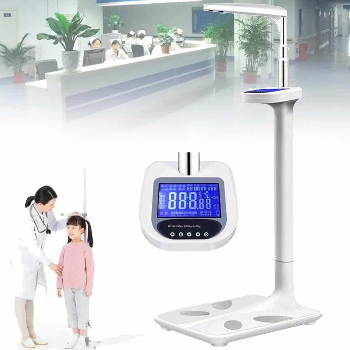 Test : balance médicale à ultrasons avec écran LCD