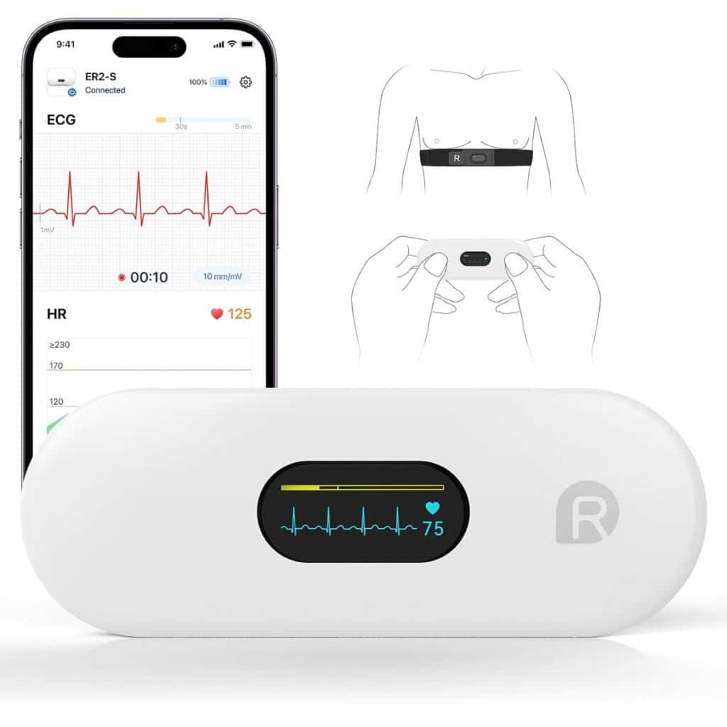 Test : checkMe DuoEK-S ECG portable, analyse ECG et Bluetooth