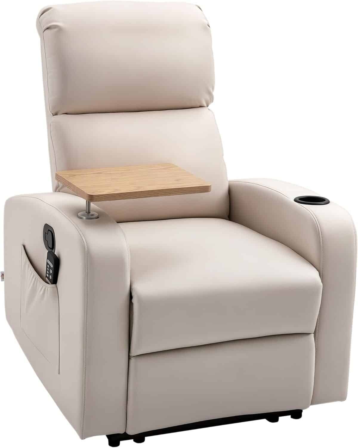 Test du fauteuil de relaxation HOMCOM avec massage et tablette