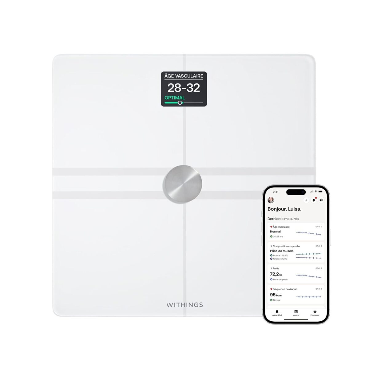 Test de la balance connectée Withings Body Comp : analyse corporelle complète