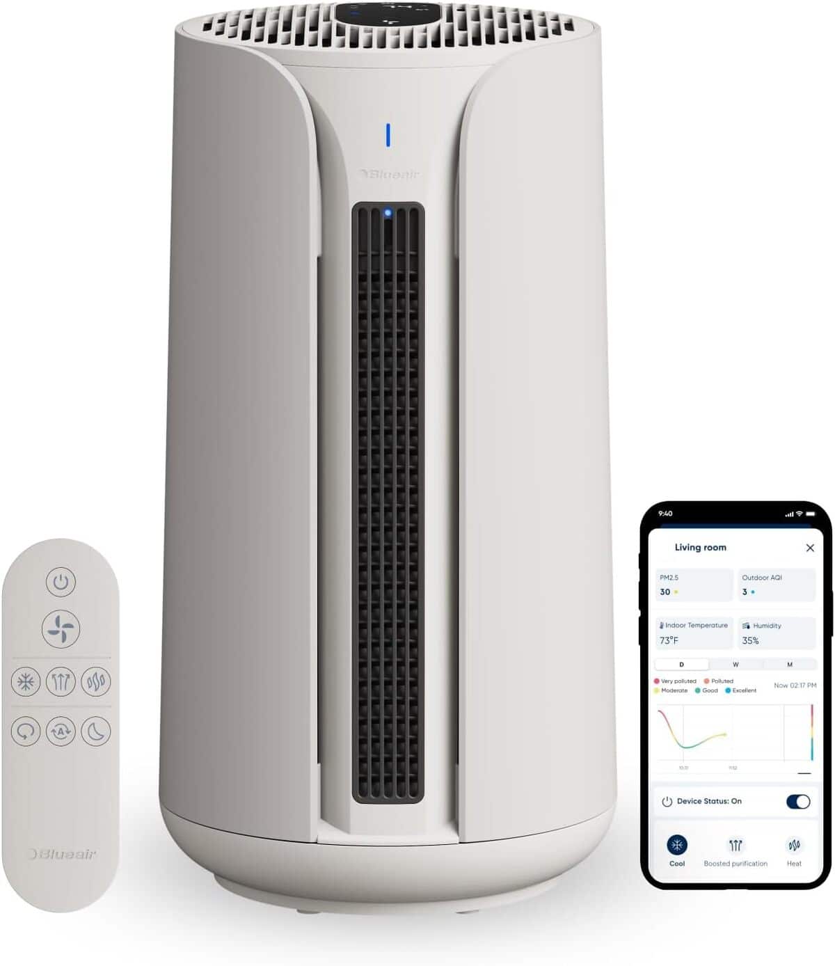 Test du Blueair ComfortPure T10i : purificateur d'air 3 en 1