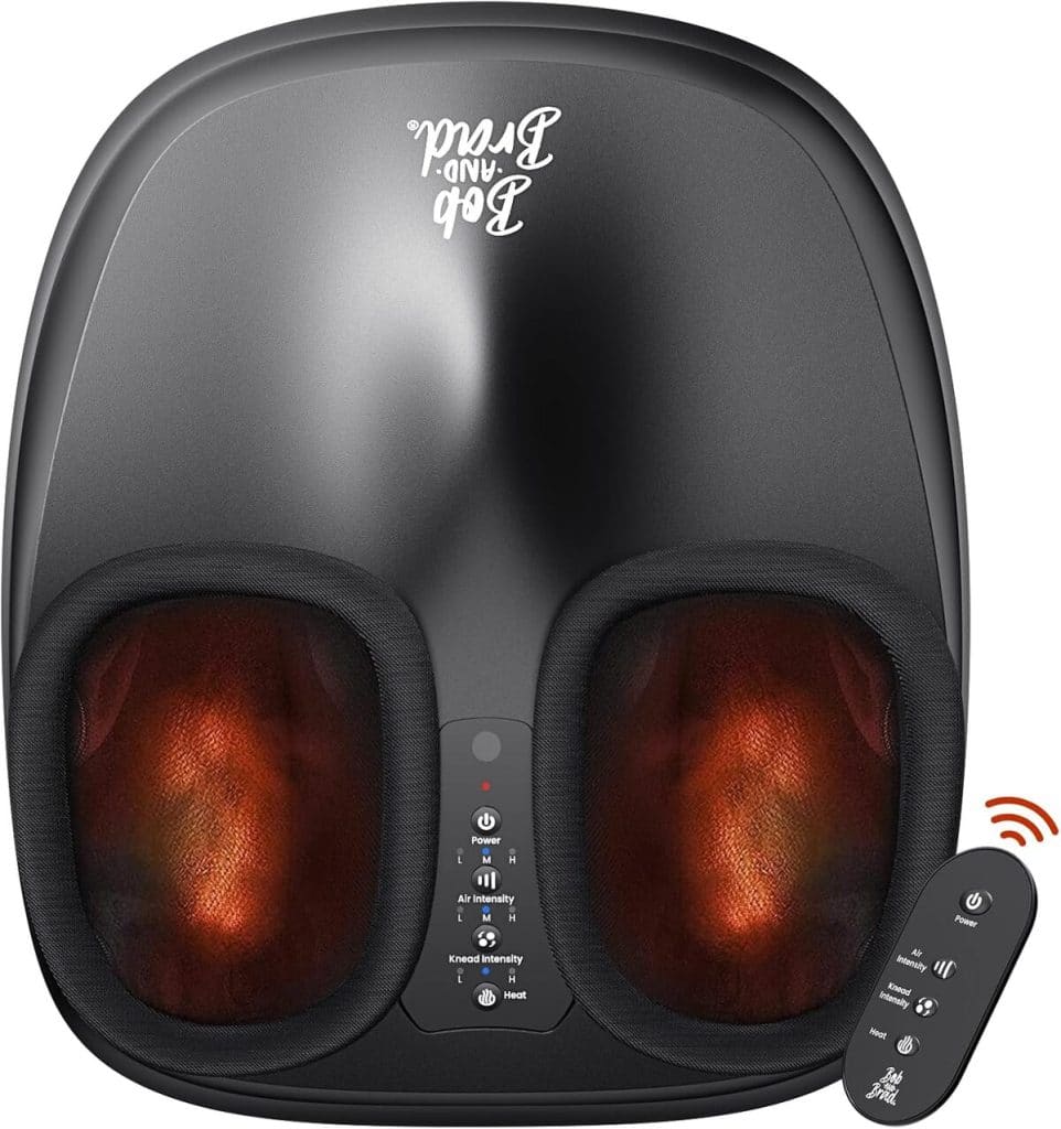 Test du Bob and Brad Lite : soulagement des pieds par massage chauffant shiatsu