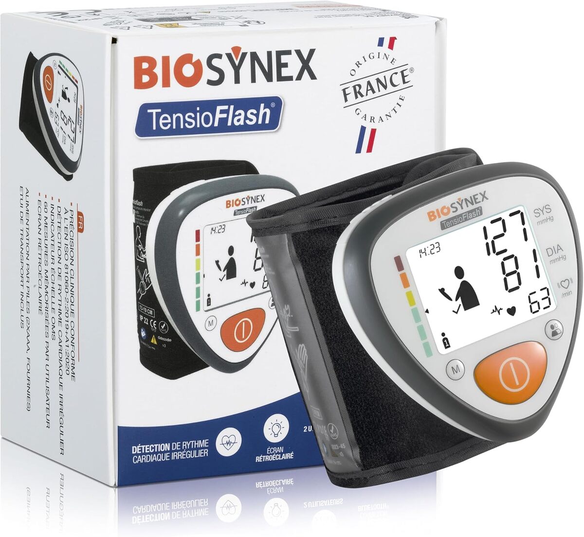 Test du tensiomètre BIOSYNEX TensioFlash : efficacité et précision