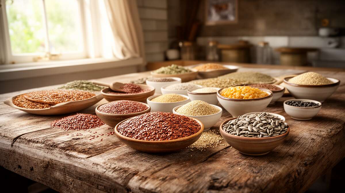Recettes gourmandes &agrave; base de graines ol&eacute;agineuses