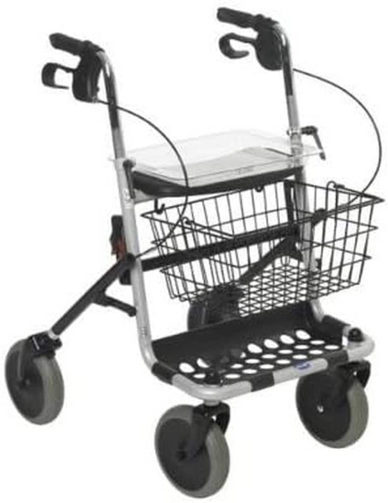 Test du déambulateur Banjo P452E/3 avec panier et plateau