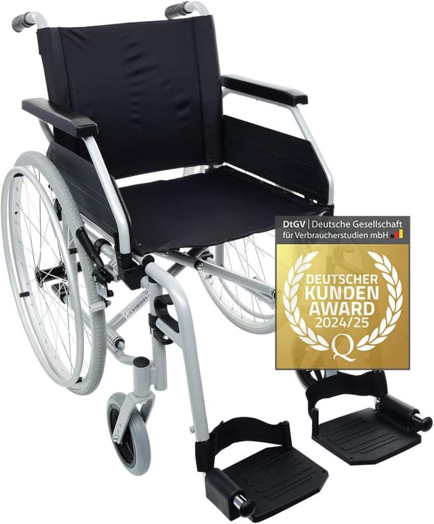 Test du fauteuil roulant bescomedical PRIMUS MS 2.0 pliant et robuste