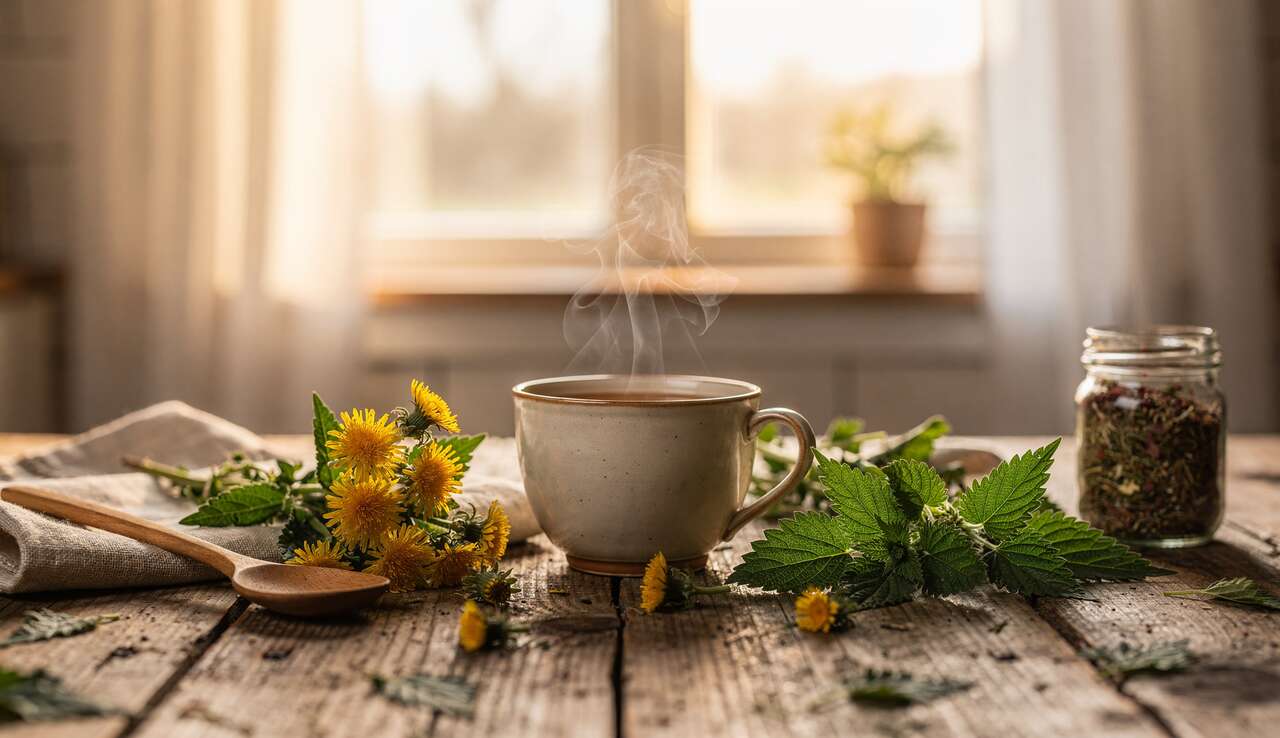 Bienfaits des tisanes diurétiques : détox naturelle