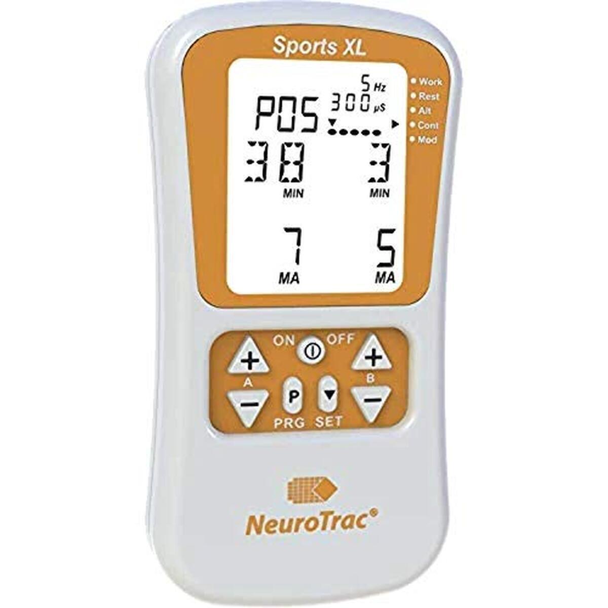 Test de l'appareil d'électrostimulation Neurotrac Sport XL