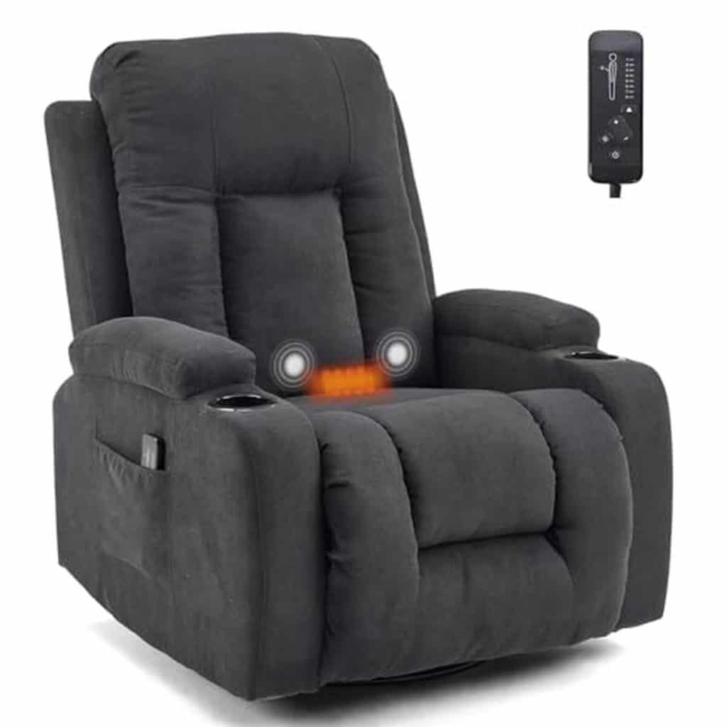 Test du fauteuil relax LEADZM : massage électrique et inclinaison 360°