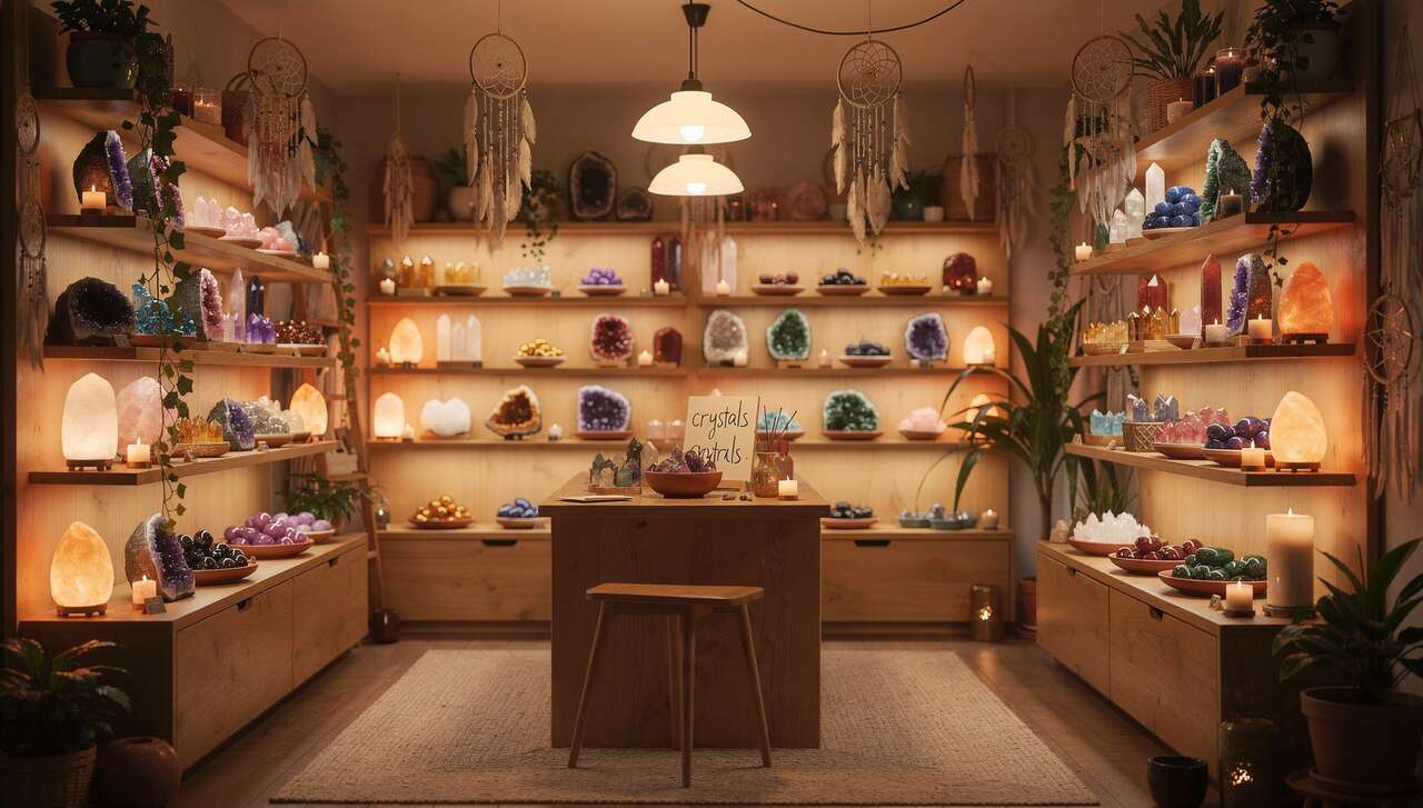 Que trouve-t-on dans une boutique de lithothérapie ?