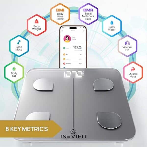 Examinez notre test de la balance INEVIFIT et découvrez ses avantages en termes de précision, connectivité Bluetooth et facilité d'utilisation pour une pesée optimale à la maison.