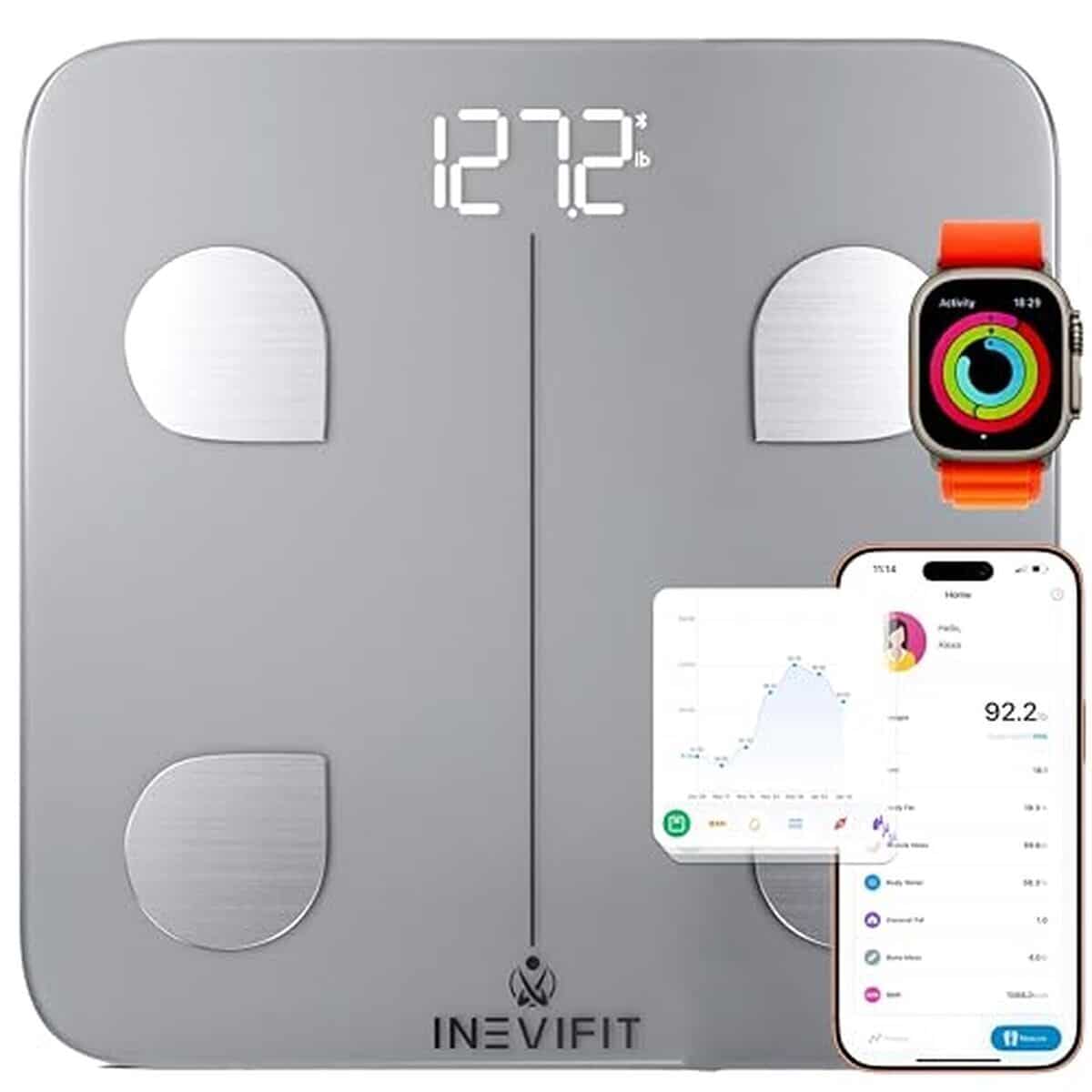 Test de la balance INEVIFIT : précision et connectivité Bluetooth