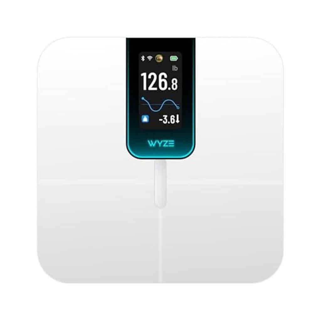 Test de la Wyze Scale Ultra, balance intelligente blanche