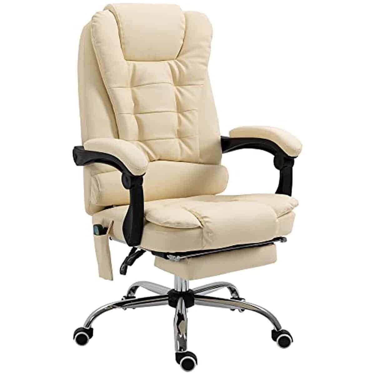Test du fauteuil de massage Vinsetto 6 points vibrants