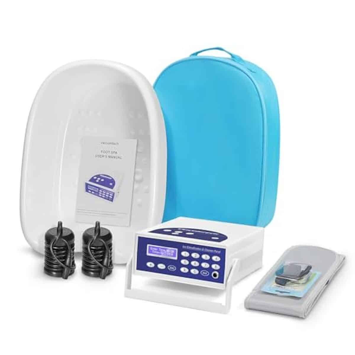 Test du spa pour pieds Veicomtech Ionic Detox : bain de pieds ionique