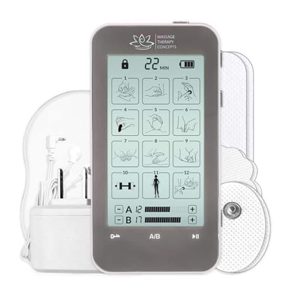 Test unité TENS et EMS : soulagement des douleurs et stimulation