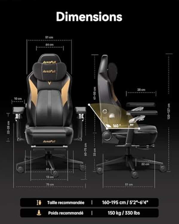 Découvrez le test complet de l'autoFull M6 Ultra et pourquoi cette chaise gaming ergonomique est la meilleure pour les gamers exigeants
