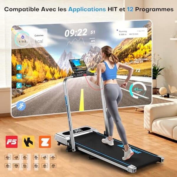 Découvrez notre examen approfondi du tapis de course Fousae Walking Pad : un appareil compact et performant pour optimiser votre entraînement à domicile.