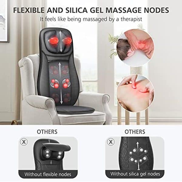 Découvrez notre test détaillé du fauteuil massant Shiatsu SNAILAX. Relaxation garantie avec ses massages traditionnels. Avis complet et honnête.
