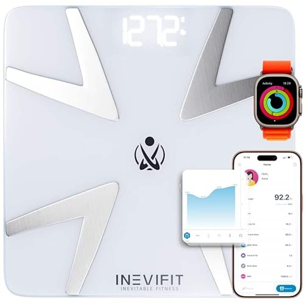 Test : balance intelligente INEVIFIT Bluetooth blanche