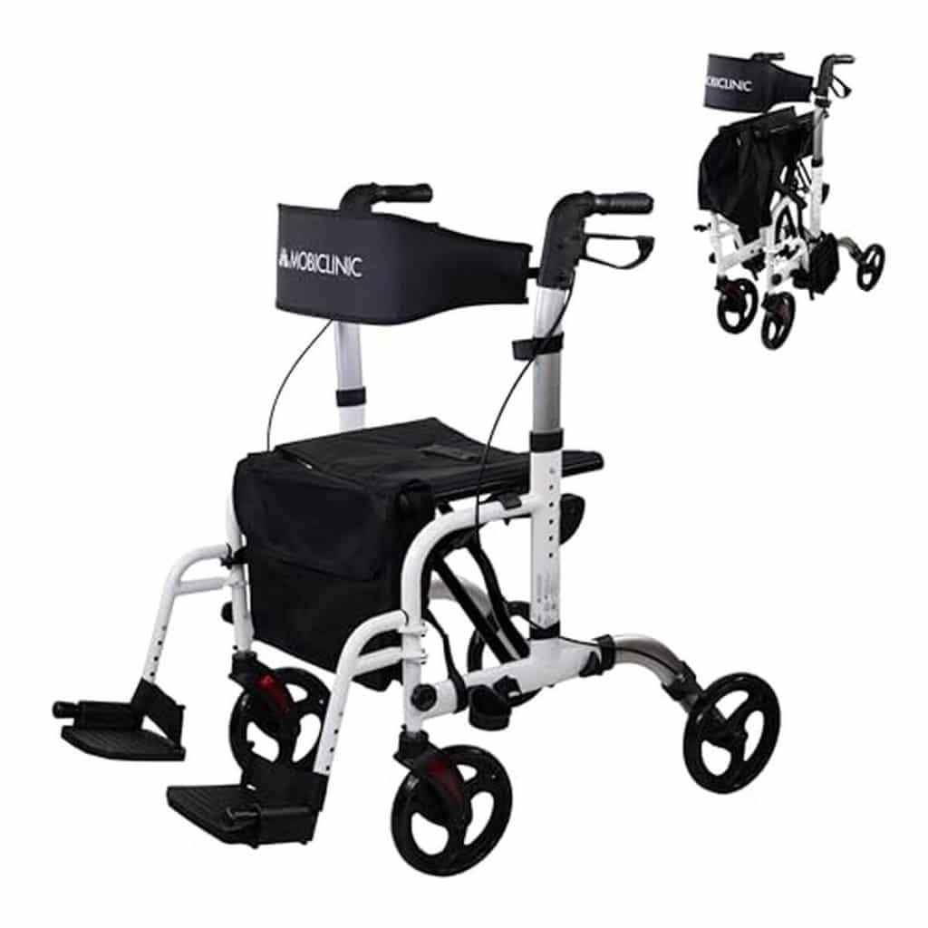 Test du déambulateur pliable Mobiclinic Ibiza