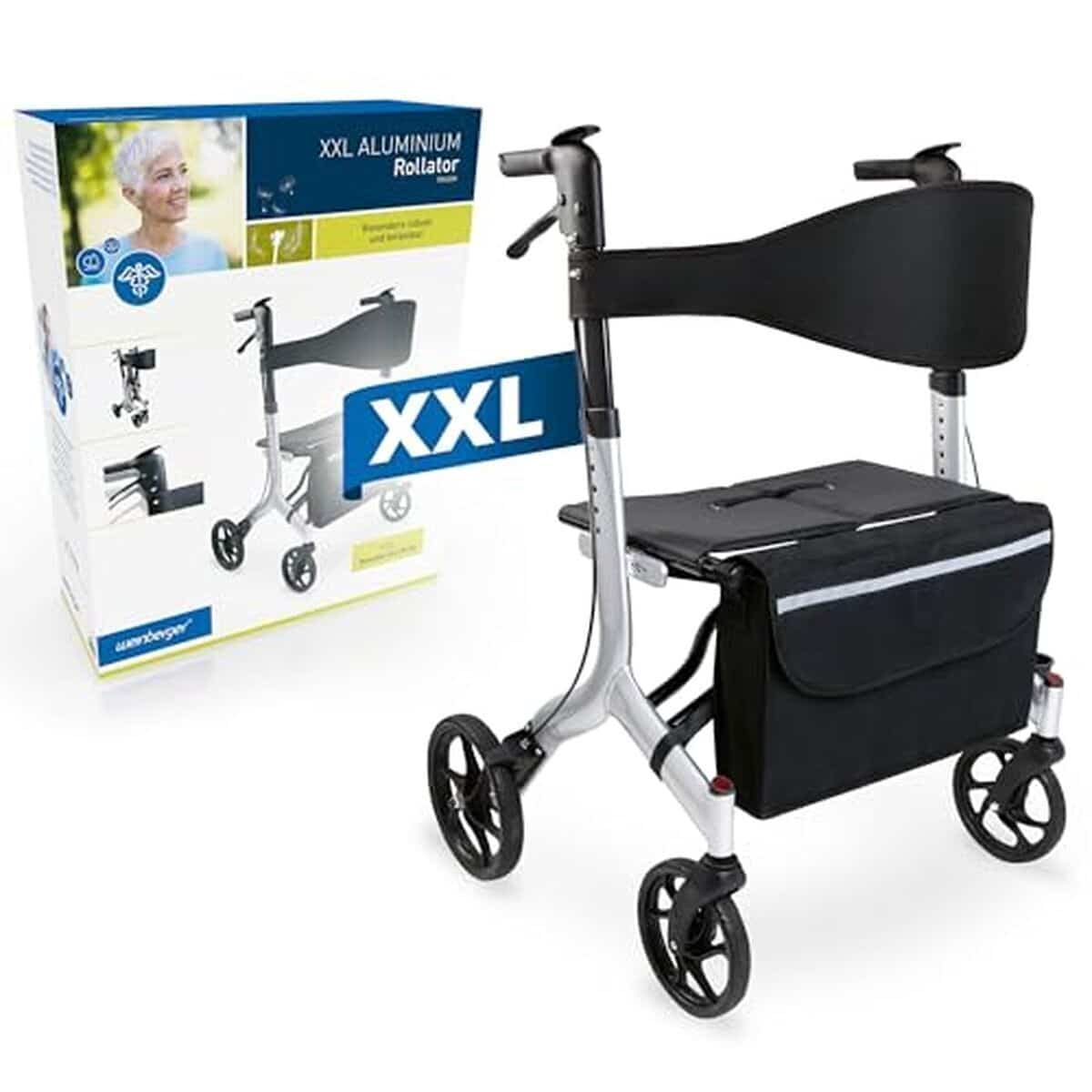Test du déambulateur XXL Weinberger 02262 pliable
