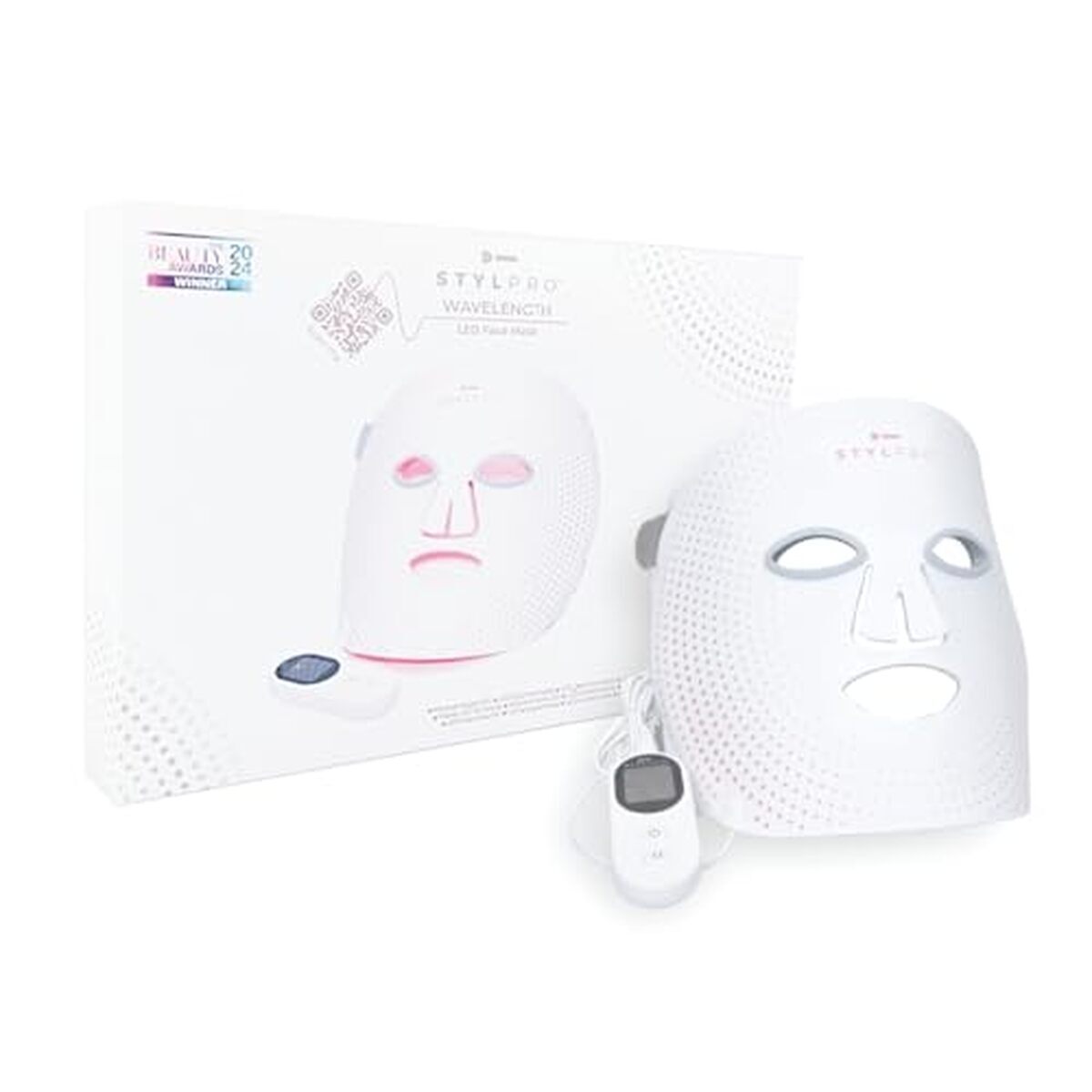 Test Stypro masque facial LED : soin peau multi-mode, lumineux et rechargeable