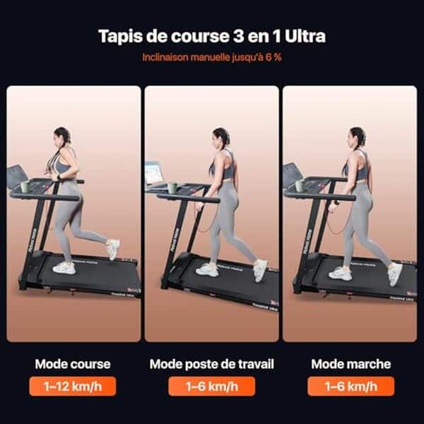 Découvrez notre test détaillé du tapis de course Mobvoi Ultra 3 avec inclinaison : performances, design et adaptabilité pour maison et bureau. 