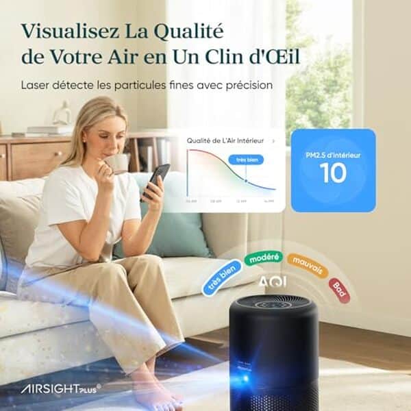 Découvrez notre test détaillé du purificateur d'air Levoit avec filtre HEPA : performances, débit puissant et efficacité pour un air pur chez vous.