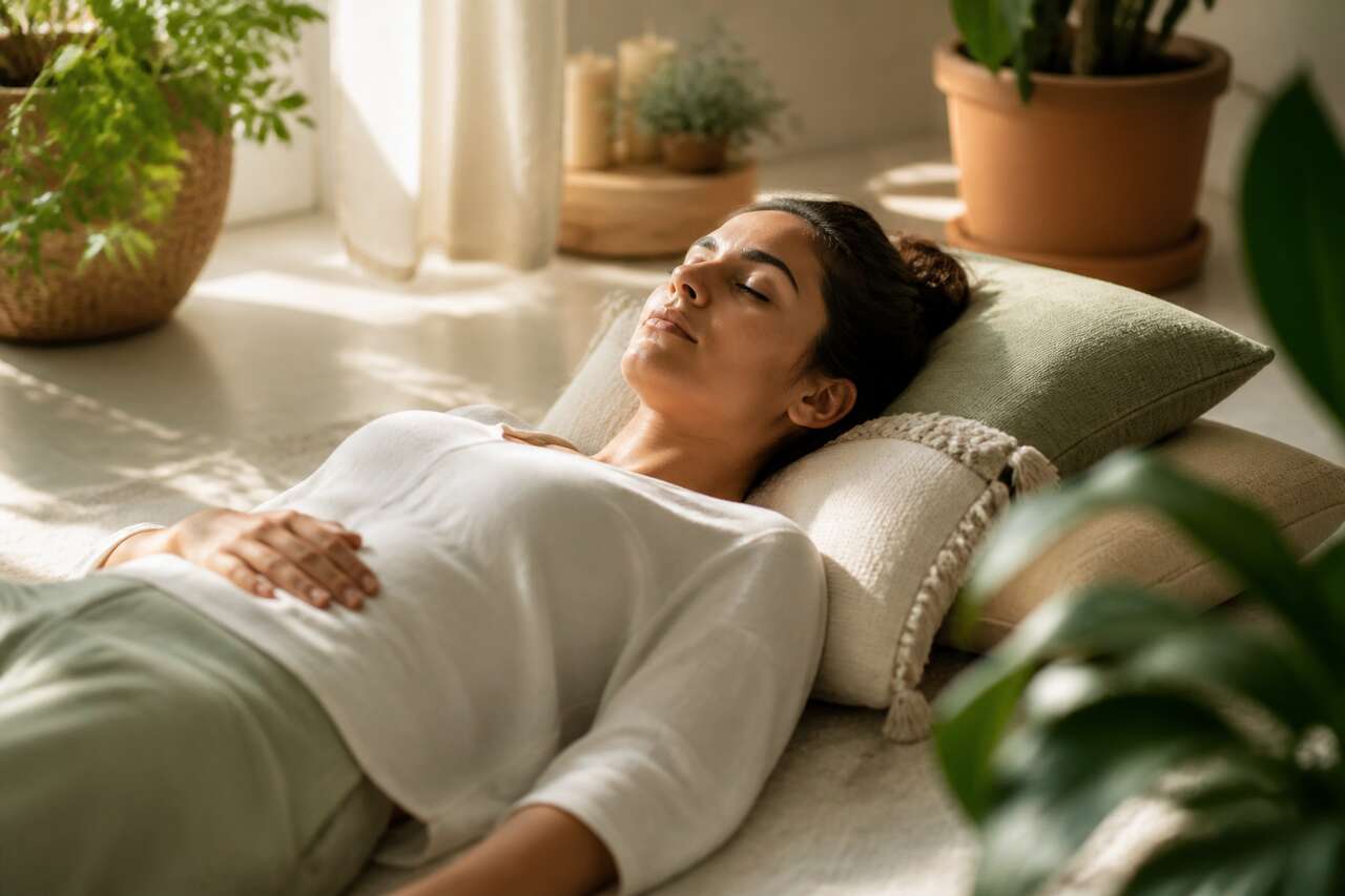 Méditation allongée : une alternative relaxation