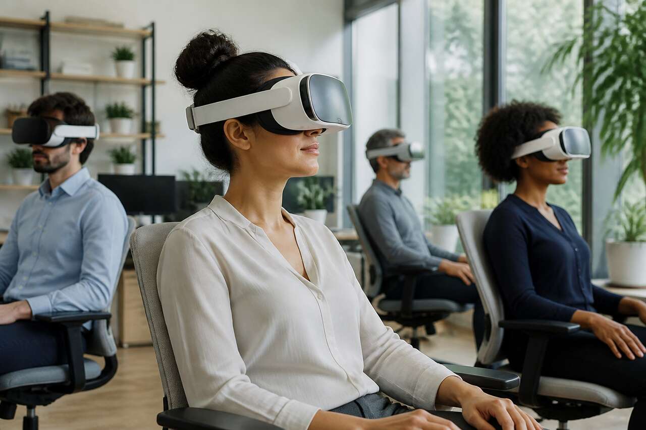 Réduire le stress des employés grâce à l'immersion virtuelle