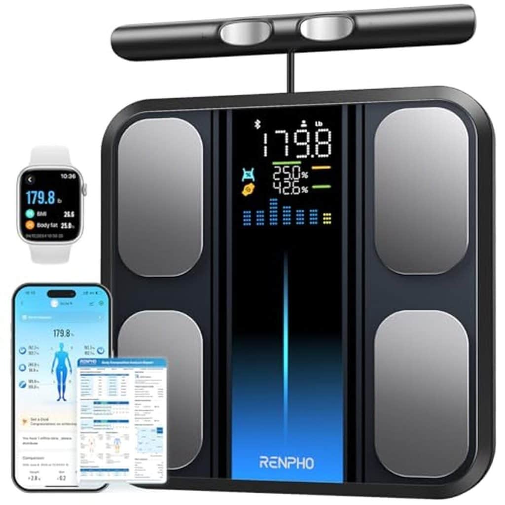 Test : balance RENPHO à 8 électrodes, analyseur corporel