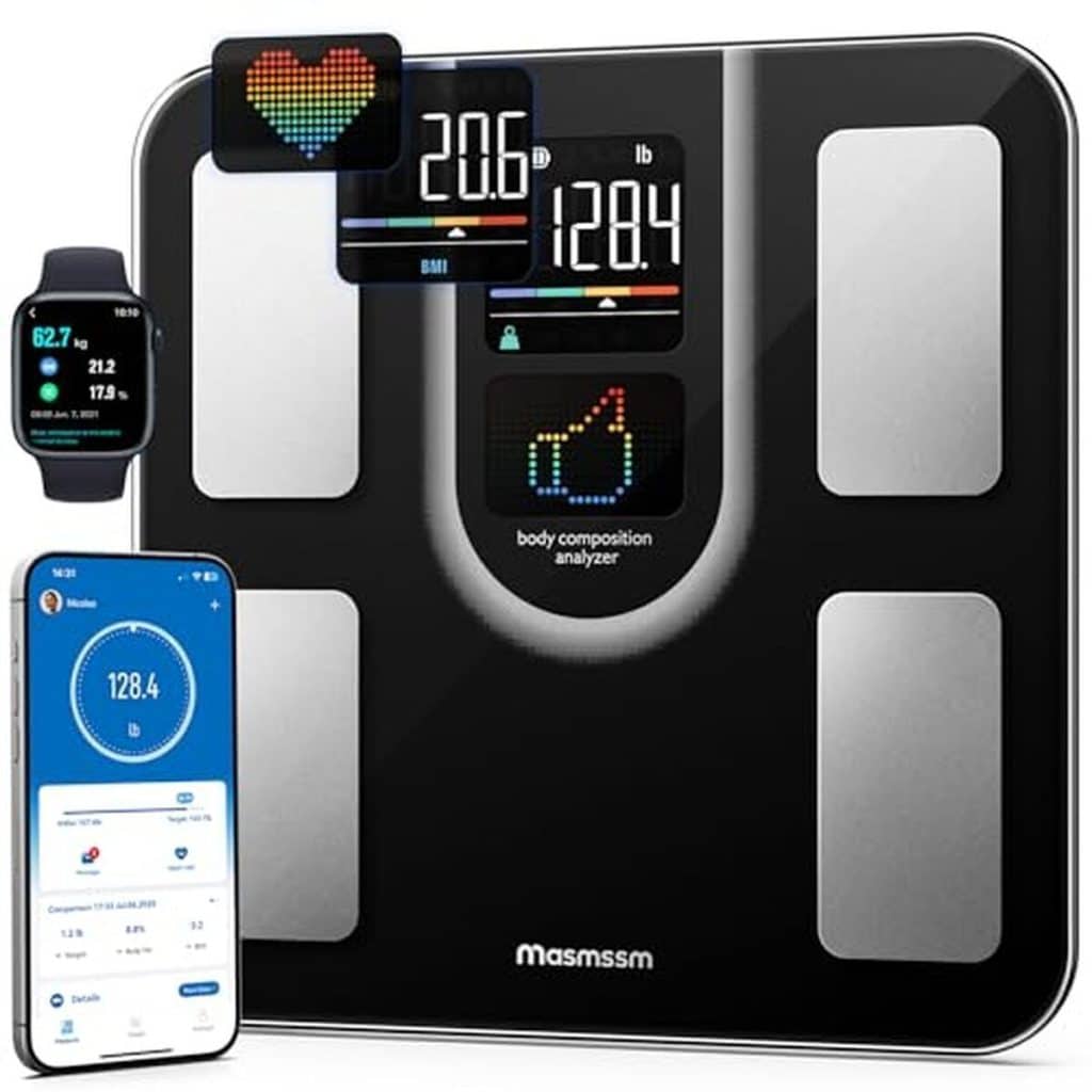 Test de la balance intelligente Masmssm 9 en 1