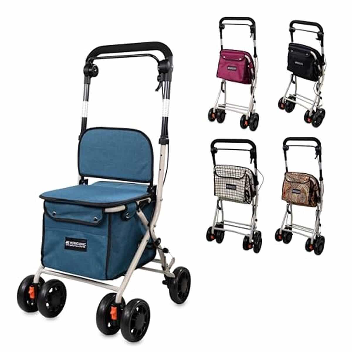 Test du chariot déambulateur pliant Mobiclinic® Coliseo : confort et praticité