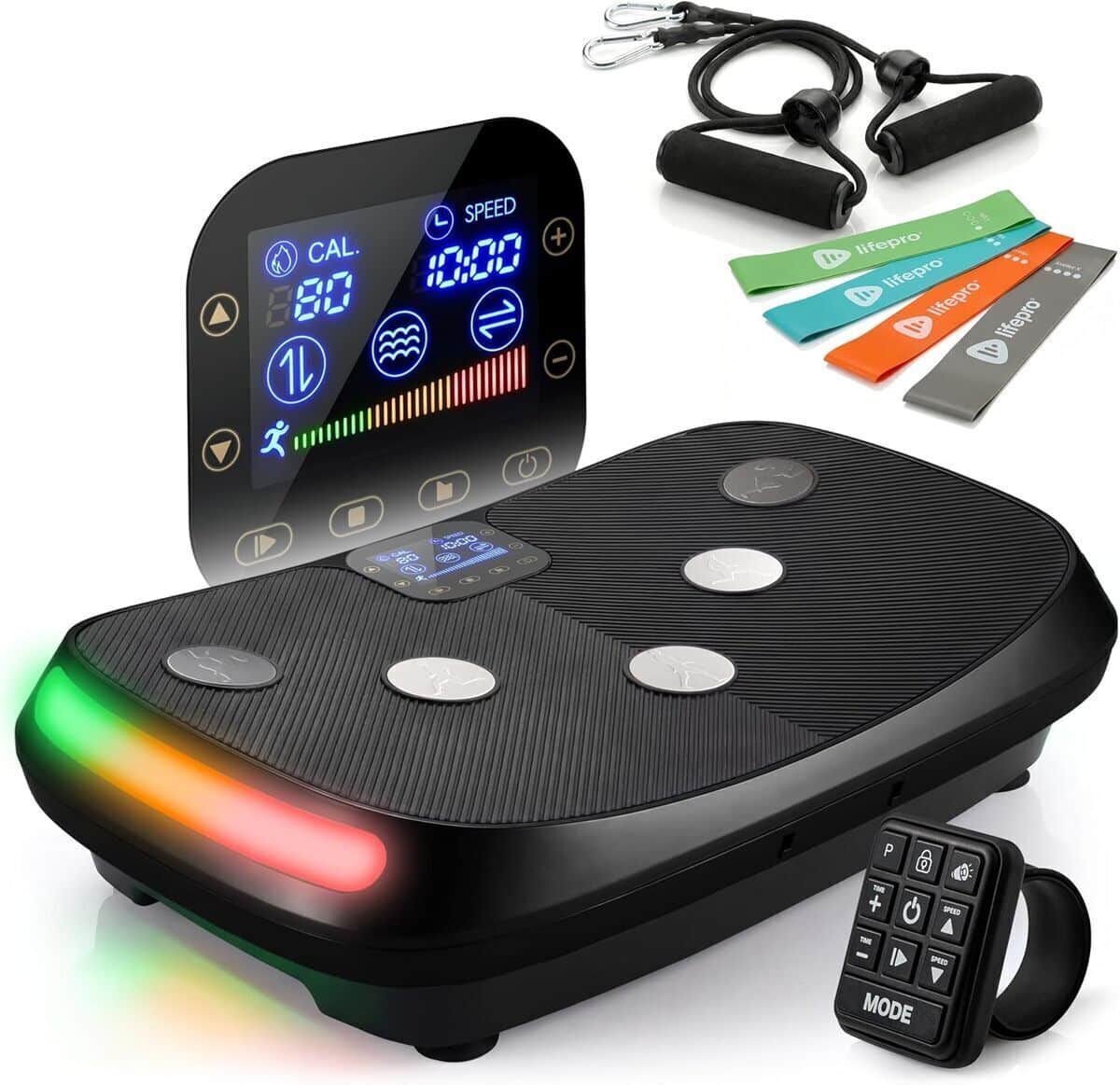 Test LifePro plateforme vibrante 3D : fitness et perte de poids