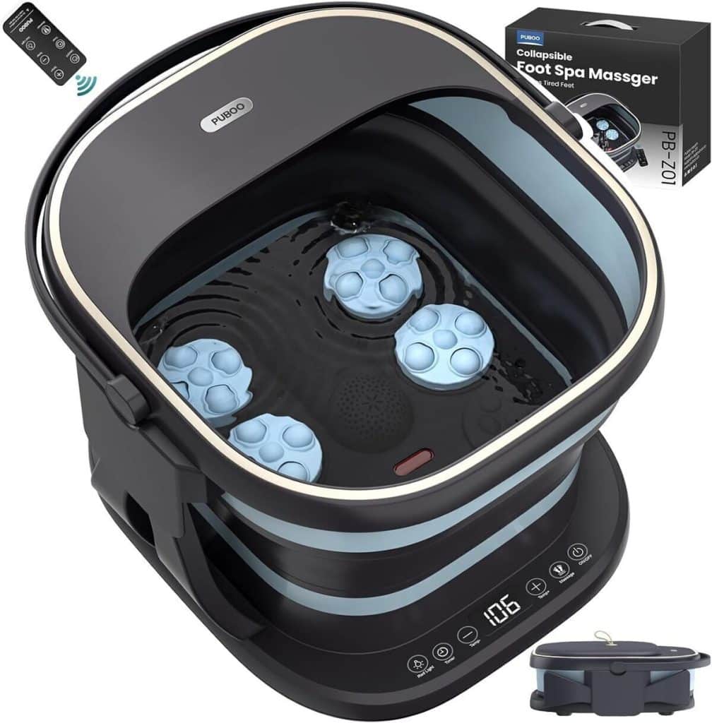 Test masseur de bain Puboo : confort chauffant et massage motorisé