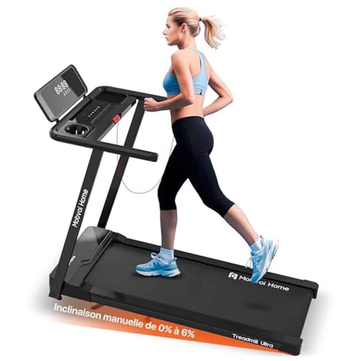 Test : tapis de course Mobvoi Ultra 3 en 1 avec inclinaison pour maison et bureau