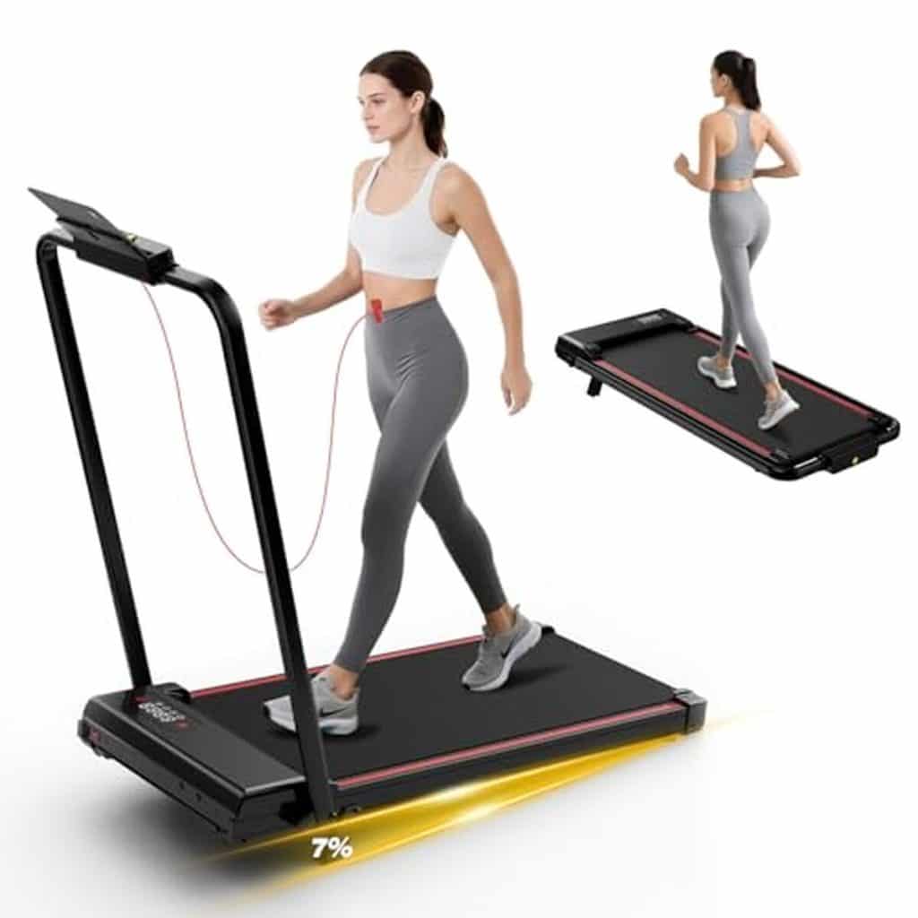 Test tapis de course pliable 4 en 1 : moteur 2, 5 CV et pente 7%