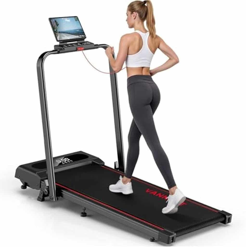Test : tapis de course pliable Vannect 6 en 1 avec écran LED et app intelligente