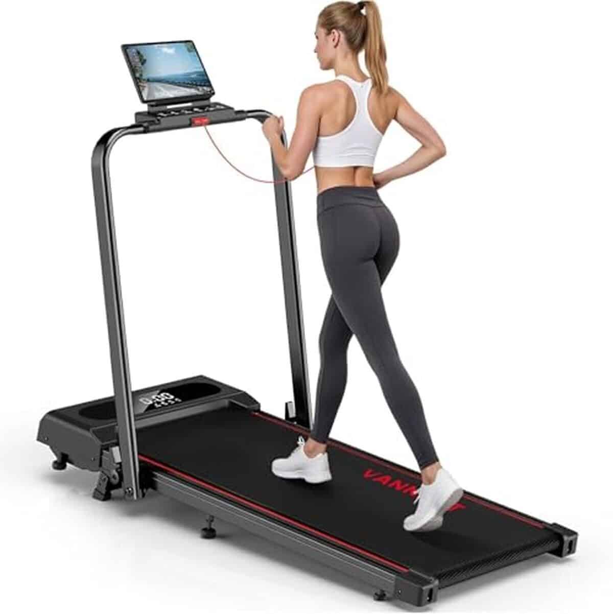 Test : tapis de course pliable Vannect 6 en 1 avec écran LED et app intelligente