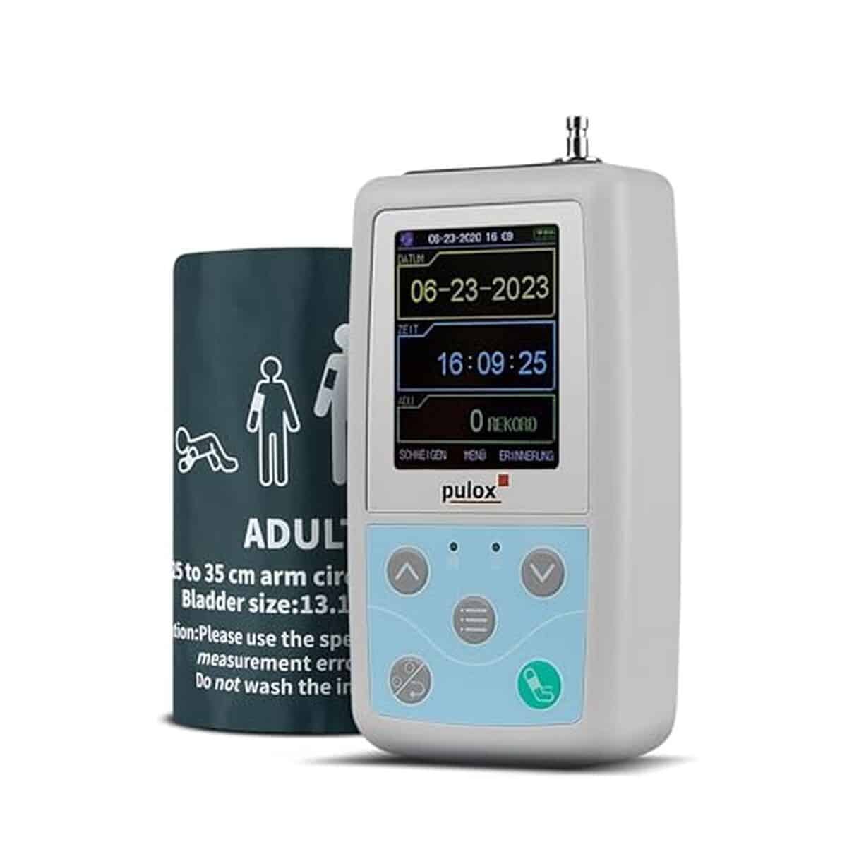 Test : tensiomètre ambulatoire Pulox ABDM-50 - mesure 24h